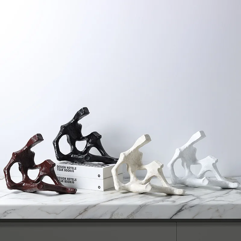 Resin Art Aesthetic - Modern Minimalist Resin Skeleton Skeleton Hollow