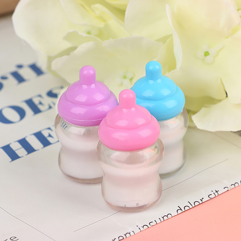 3PCS Dollhouse Baby Bottle Acc - đánh giá và giá Resin Art Bottle