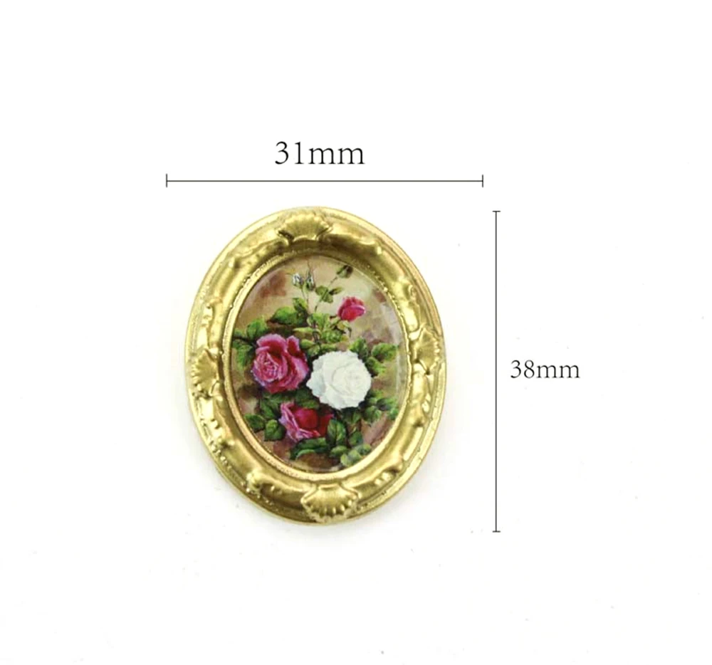 1/12 Dollhouse Miniature Photo - đánh giá và giá Resin Art Frame