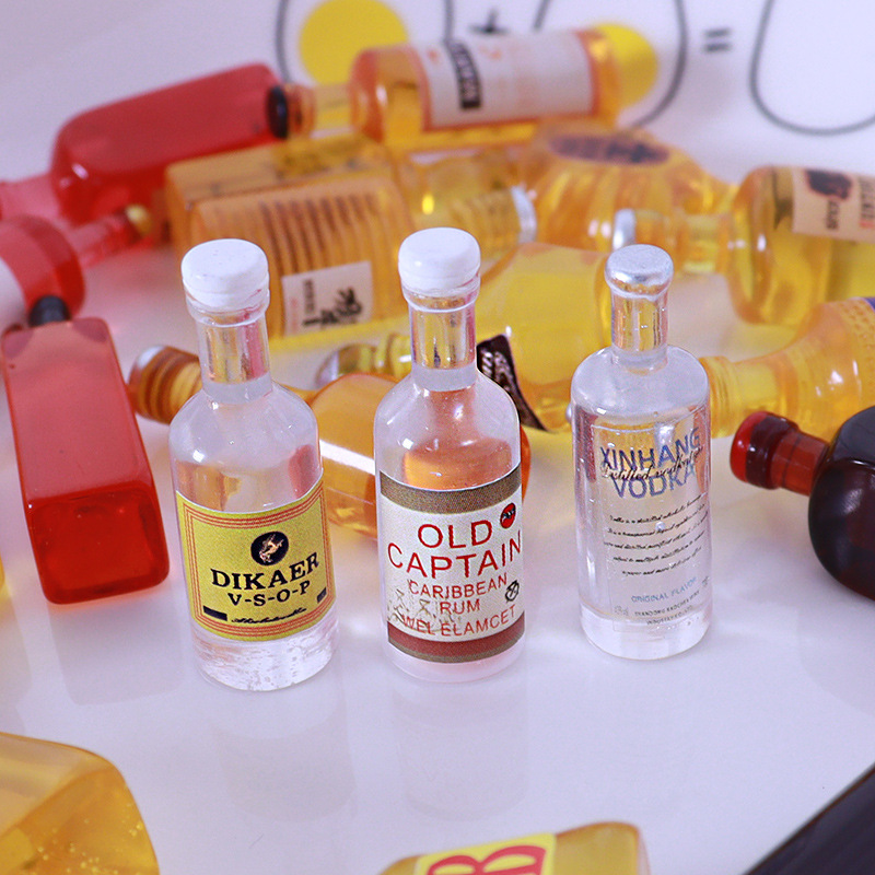 10pcs Miniature Dollhouse Bott - đánh giá và giá Resin Art Bottle