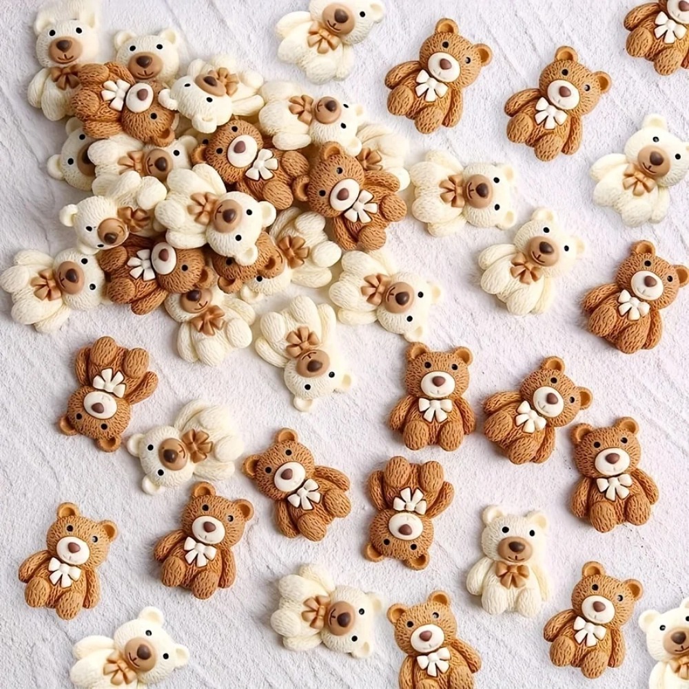 10-100pcs Cartoon Beige Coffee - đánh giá và giá Resin Art Bottle