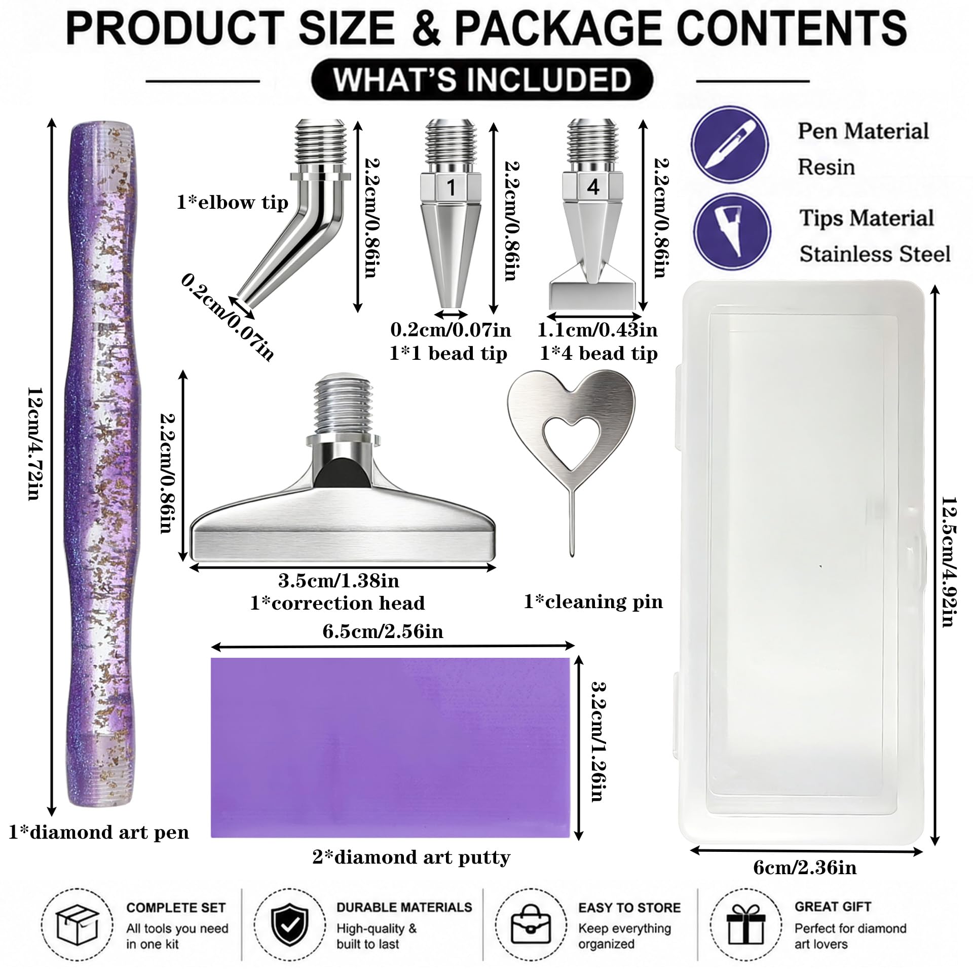 Diamond painting art pen, with - đánh giá và giá Resin Art And Craft