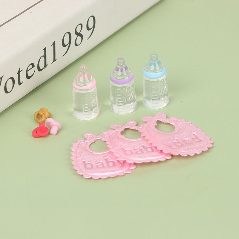 3PCS 1:12 Dolls House Miniatur - đánh giá và giá Resin Art Bottle