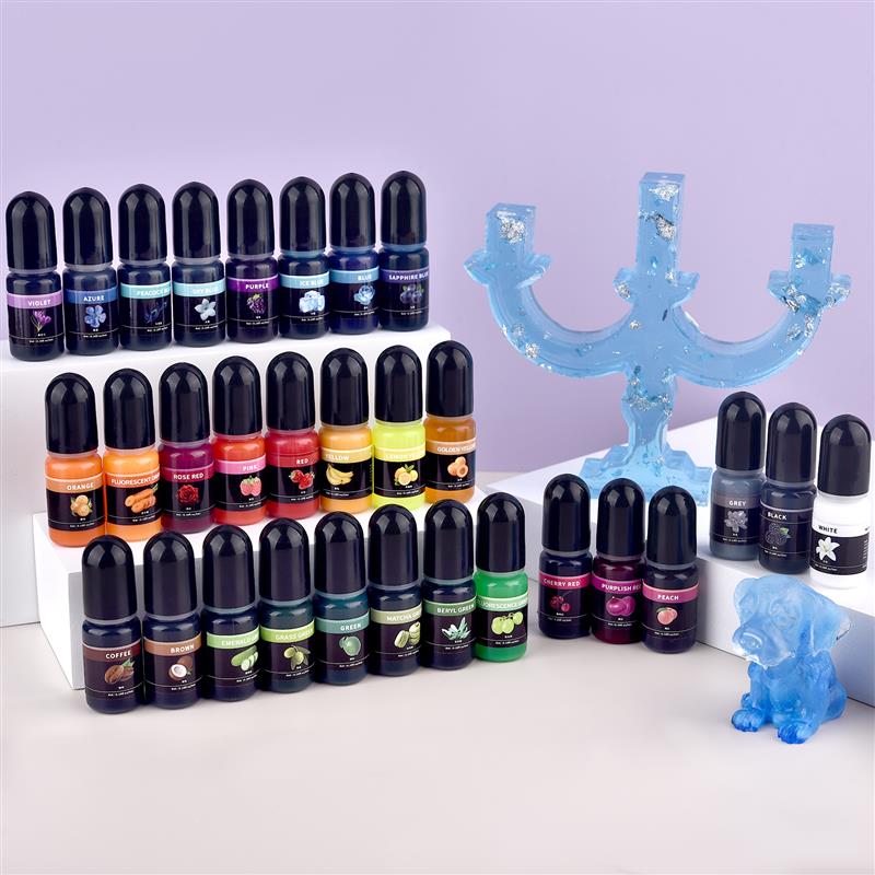 5ml/Bottle Epoxy Resin Pigment - đánh giá và giá Resin Art Bottle