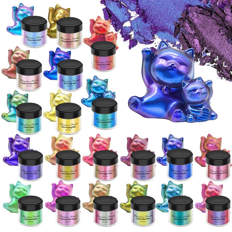 3g Mirror Chameleons Resin Pig - đánh giá và giá Glitter Powder Resin