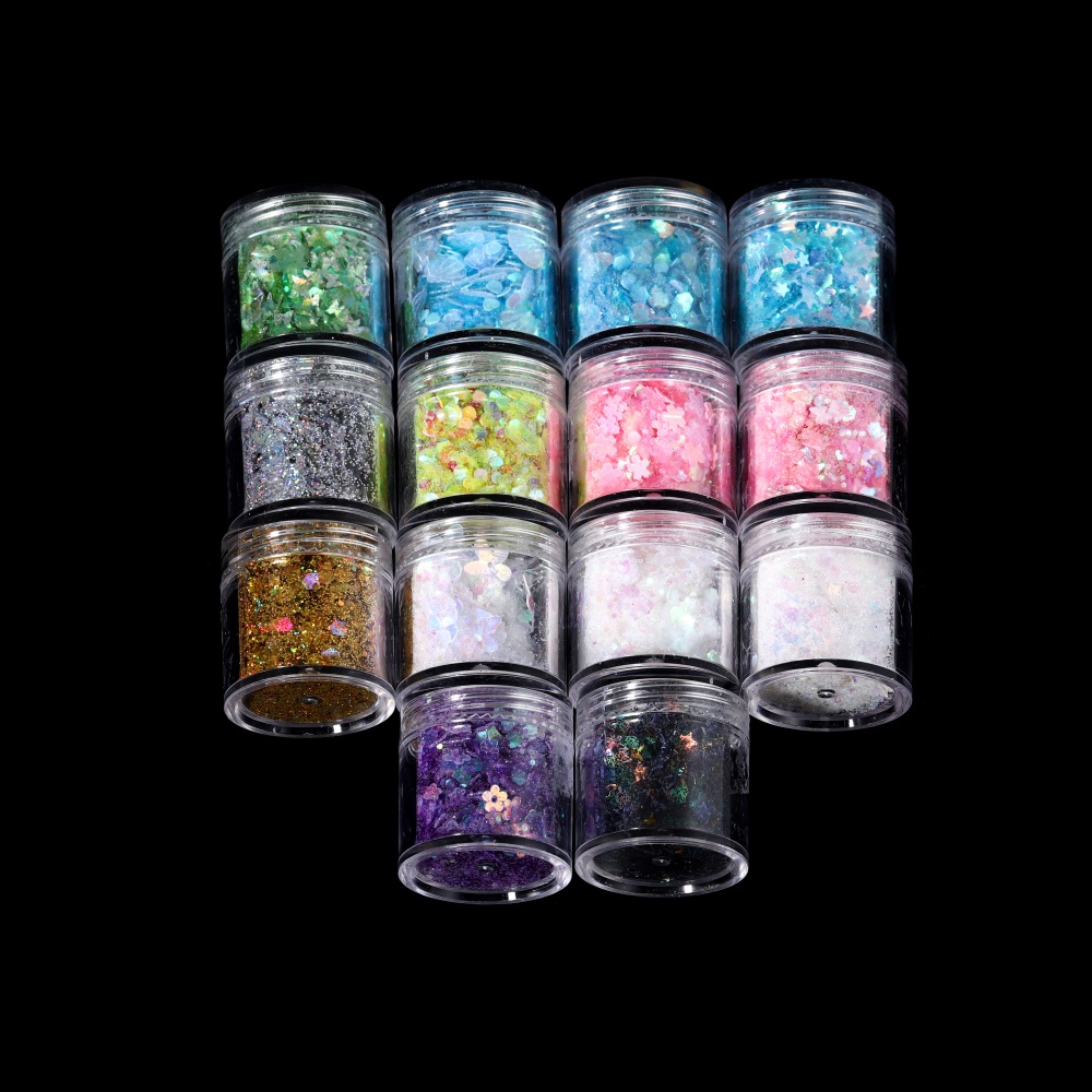 10 Ml/hộp Lấp Lánh Nhựa Dính T - đánh giá và giá Glitter Powder Resin