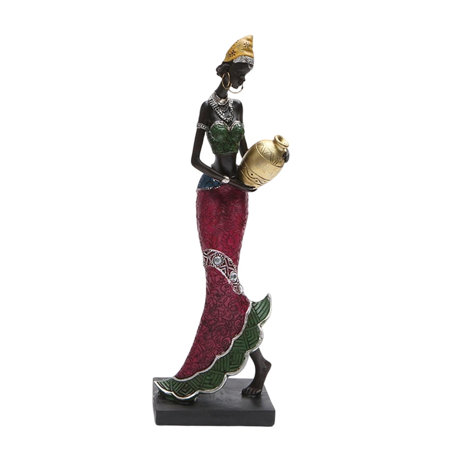 African Art Sculpture Tribal L - đánh giá và giá Resin Art Aesthetic