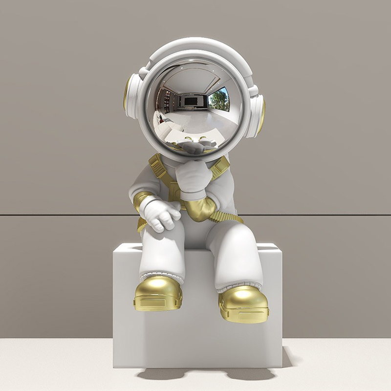 Miniature Astronaut Ornaments  - đánh giá và giá Resin Art Aesthetic