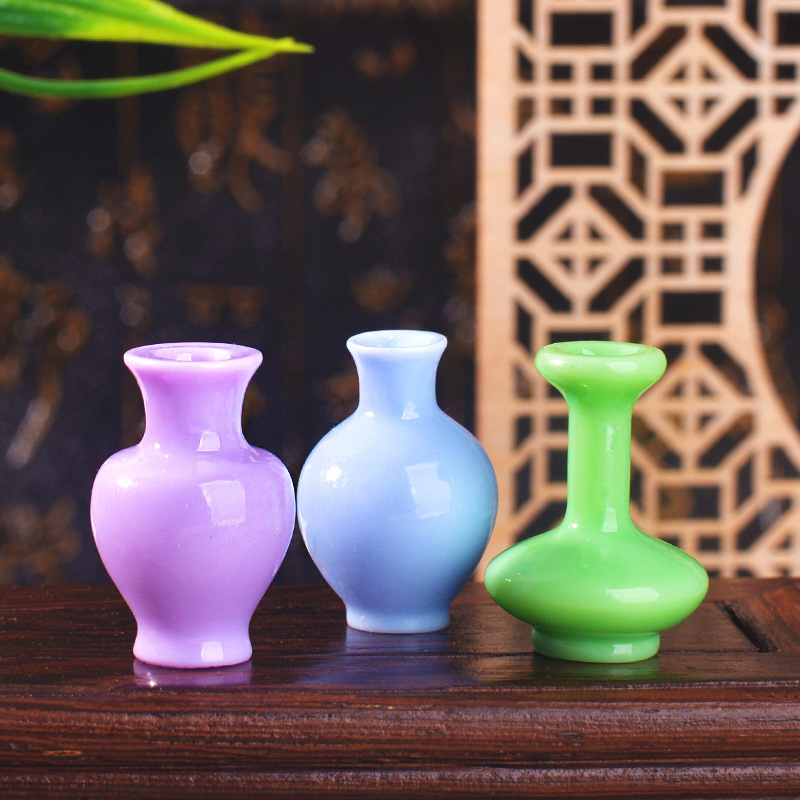 8pcs Mini Colorful Vase Bottle - đánh giá và giá Resin Art Bottle