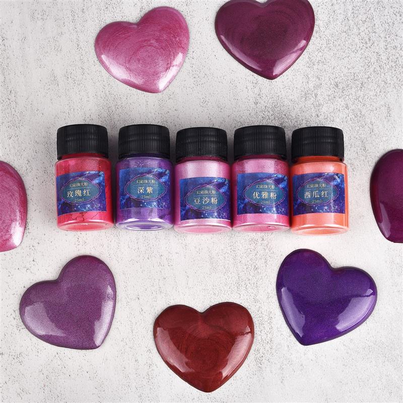 10g/Bottle Pearlescent Powder  - đánh giá và giá Resin Art Bottle