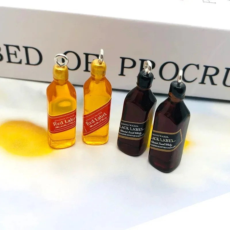 10Pcs Tiny Wine Bar Bottle Res - đánh giá và giá Resin Art Bottle