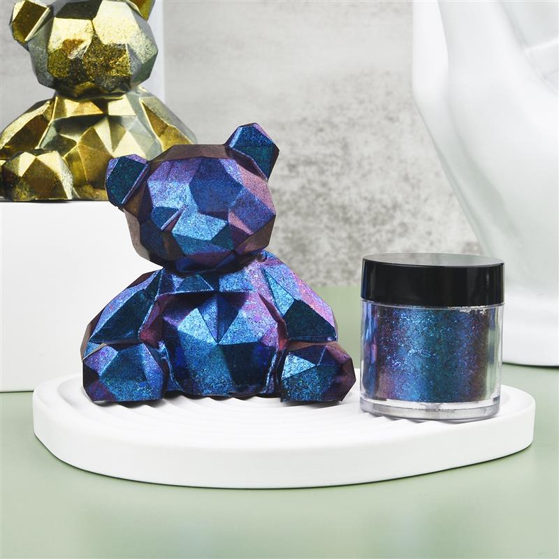 Gương Loài Tắc Kè Hoa Nhựa Sắc - đánh giá và giá Glitter Powder Resin