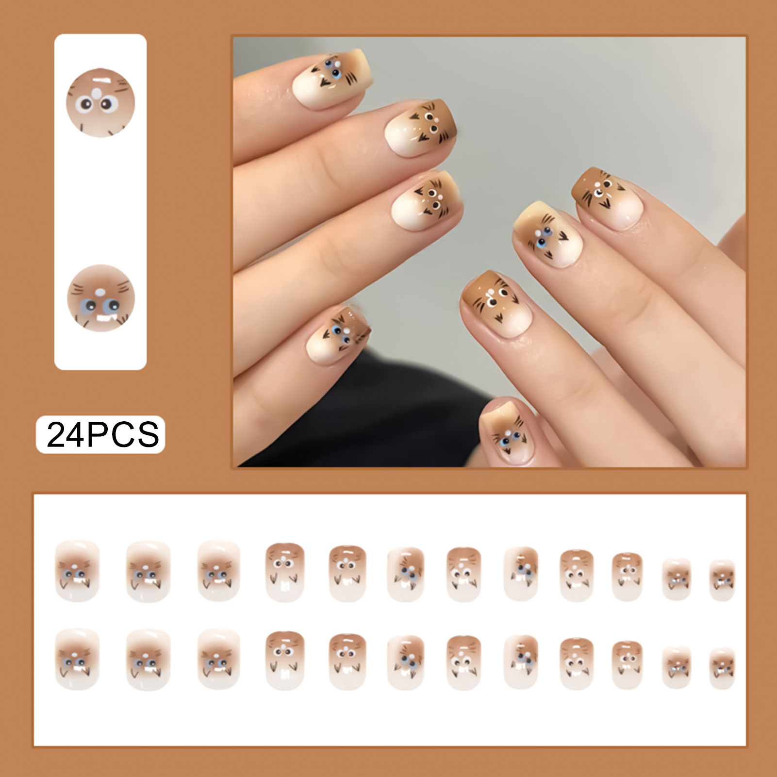 Fake Nails Resin Short Press o - đánh giá và giá Resin Art Online