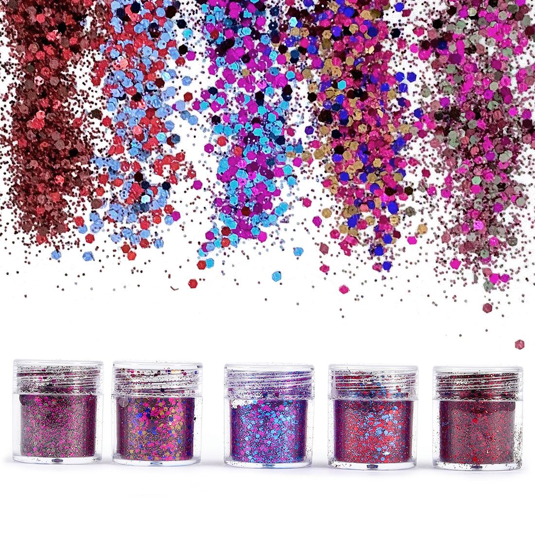 4/5 bottles Dreamlike Glitter  - đánh giá và giá Resin Art Bottle