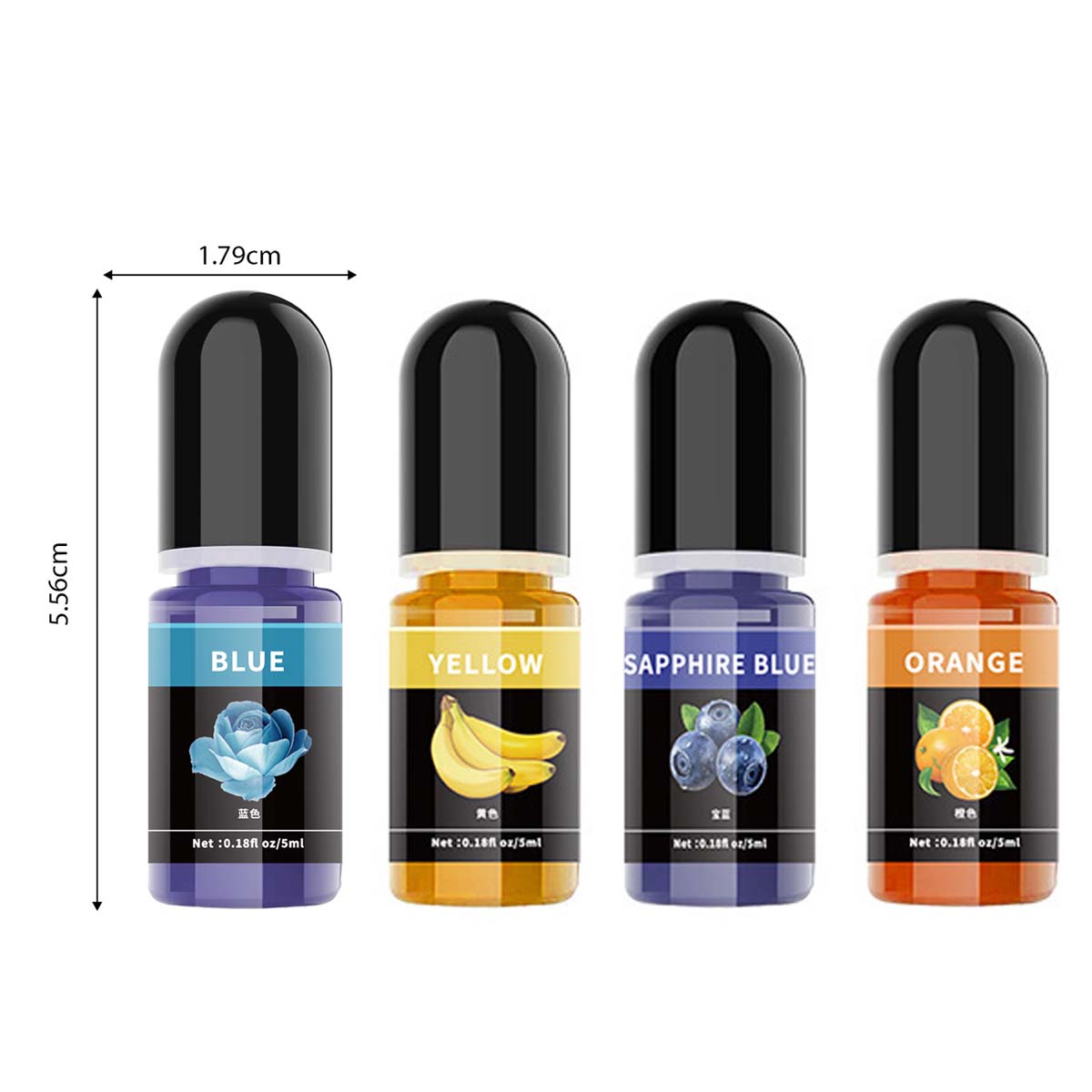 5ml/Bottle Epoxy Resin Pigment - đánh giá và giá Resin Art Bottle