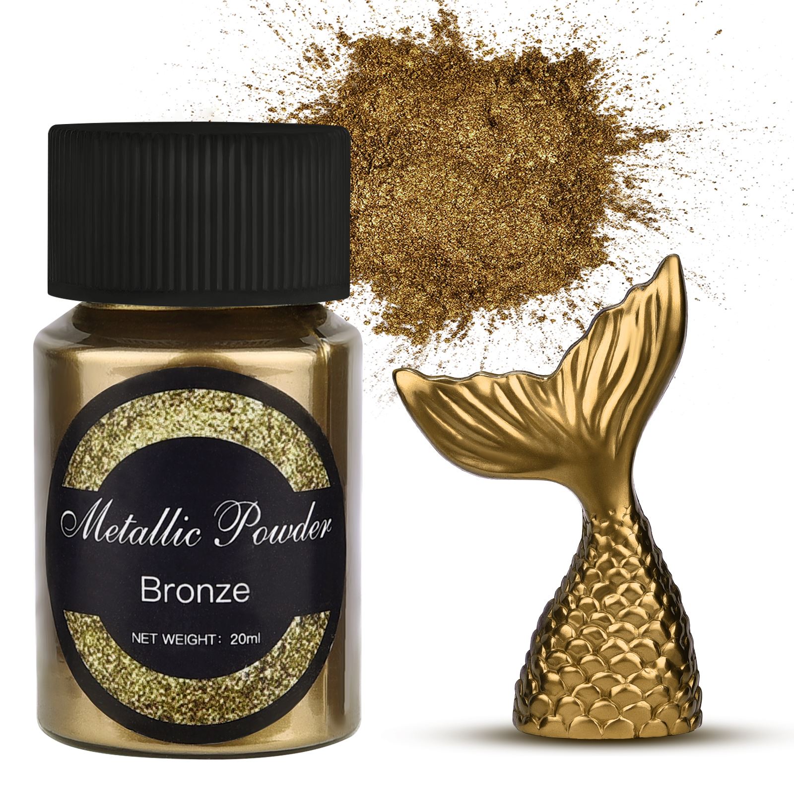 20ml/Bottle Metallic Glitter P - đánh giá và giá Glitter Powder Resin